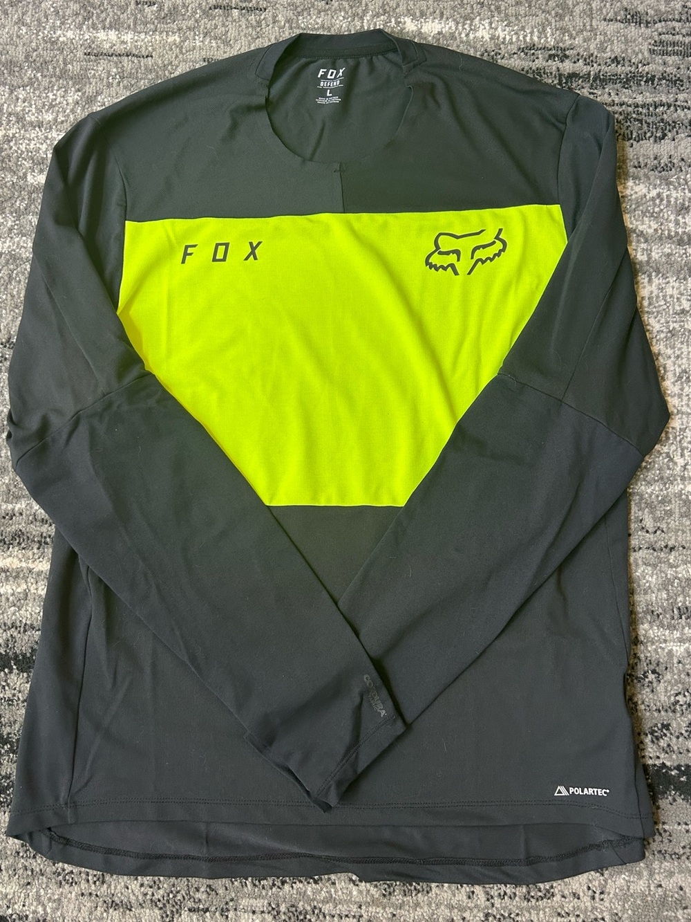 FOX DEFEND Polartec Long Sleeve Cycling Shirt